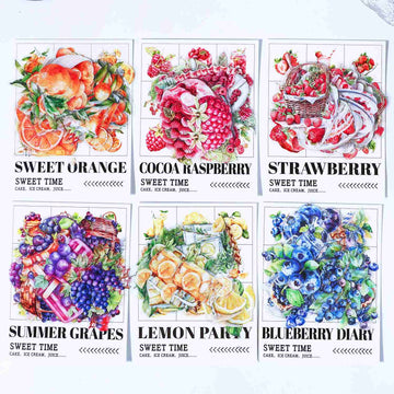 Sweet Time Fruit Sticker Pack