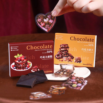 Rich Chocolate Series Boxed Stickers