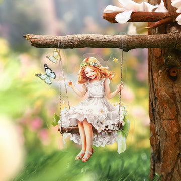 Floral Whisper Series Swing Theme Sticker Pack
