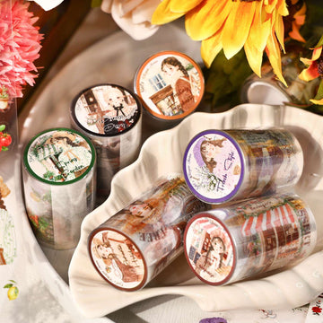 Whisper of a Girl Series Girl-Themed PET Tape