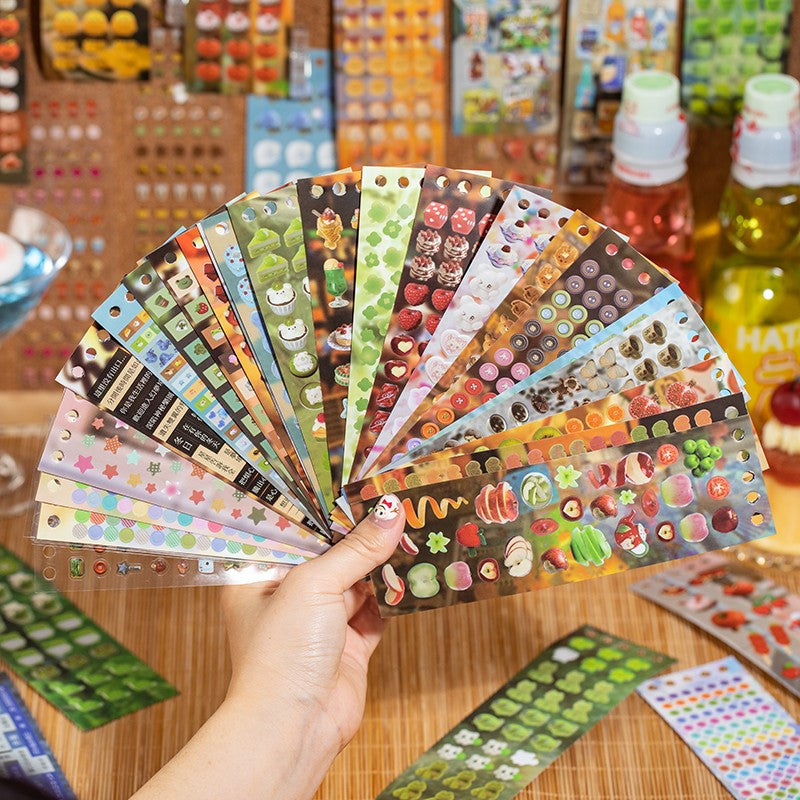 Time Letter Series Sticker Book