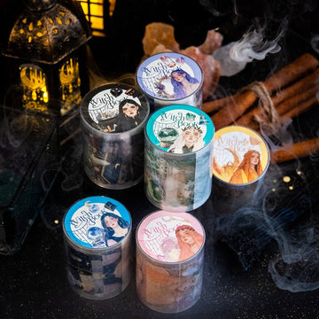 Witch’s Power Codex Series Vintage Girl PET Washi Tape