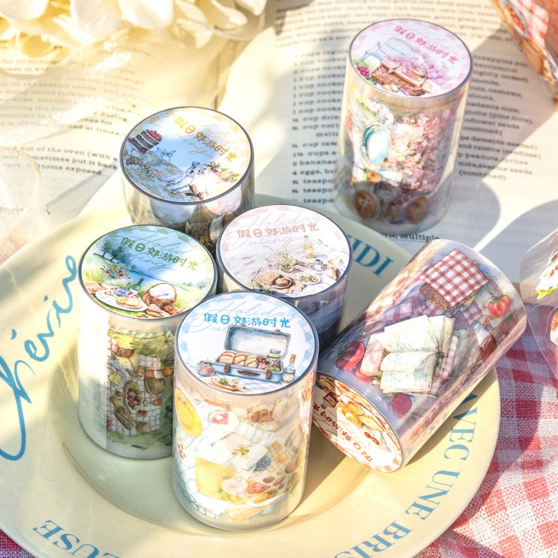 Doodle Garden Series – PET Decorative Washi Tapes