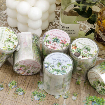 Hanging Plants Series Greenery PET Tape