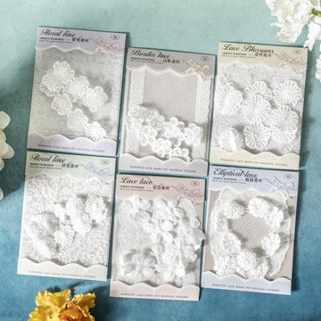 Serene Lace Series Sticker Pack