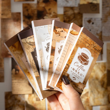Coffee Notes Series Coffee-Themed Sticker Book