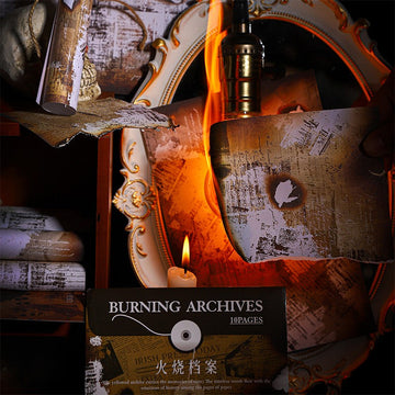 Vintage Archives Themed Large-Size Material Paper