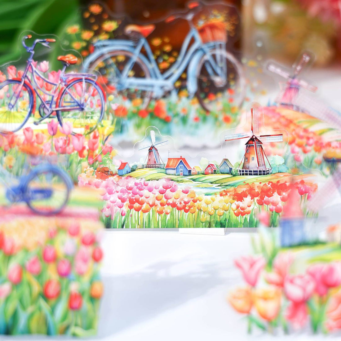 Floral Overture Windmill &amp; Flower Sea Sticker Pack