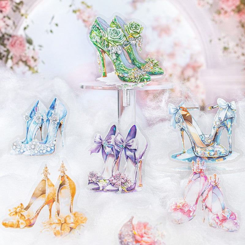 Dream Crystal Shoes Series Girl's Items Sticker Pack