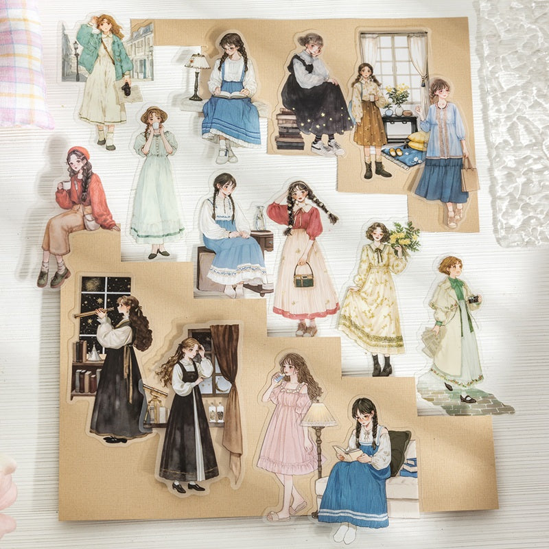 The Dream Painter's Daily Life Series Professional Character theme sticker pack