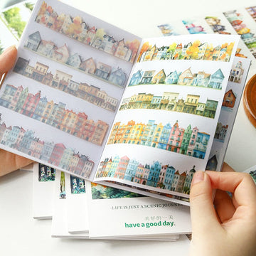 Into Nature Series Scenic Sticker Book