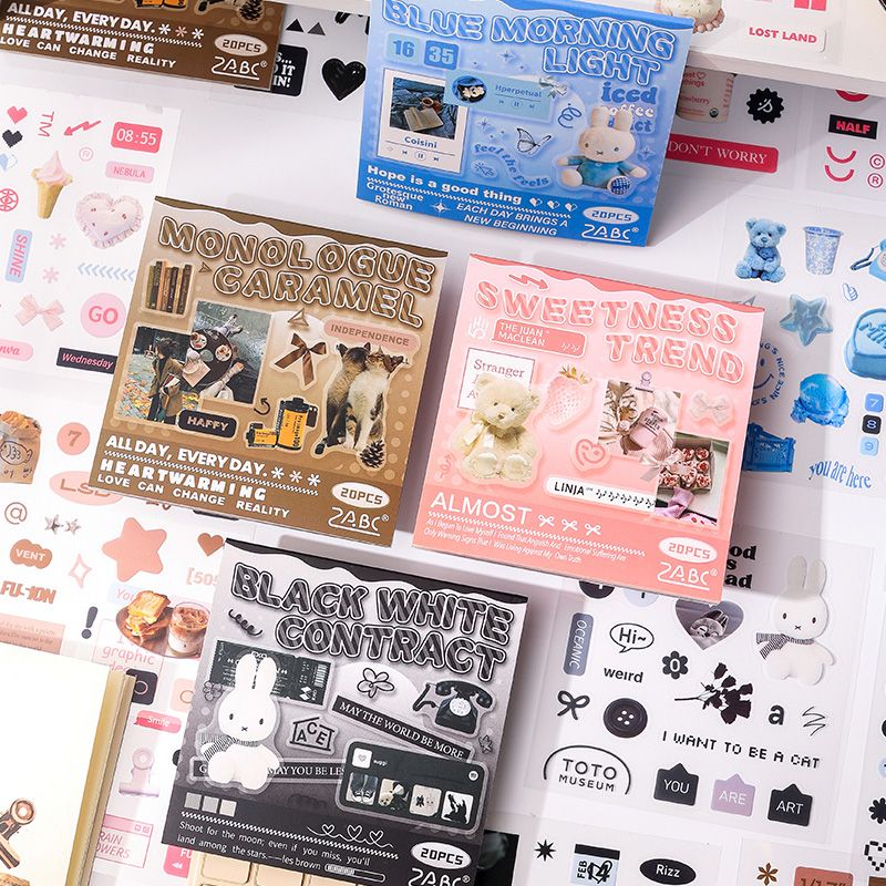 Salt Style PET Sticker Book