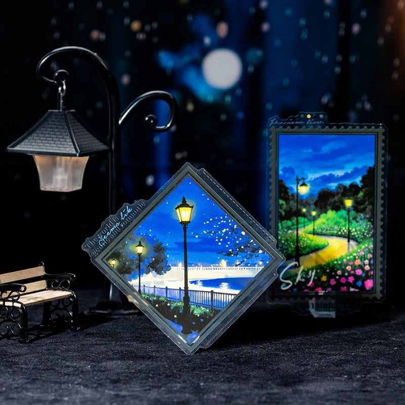 Corners of the City Series Large Scenic Sticker Pack