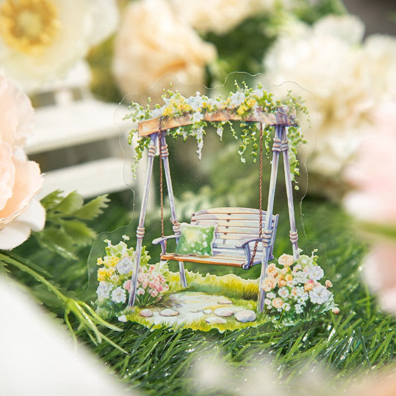 Floral Whisper Series Swing Theme Sticker Pack