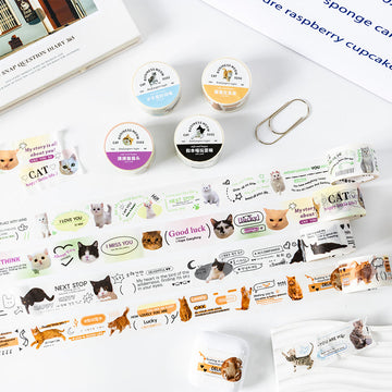Today's Business Meow series Washi tape