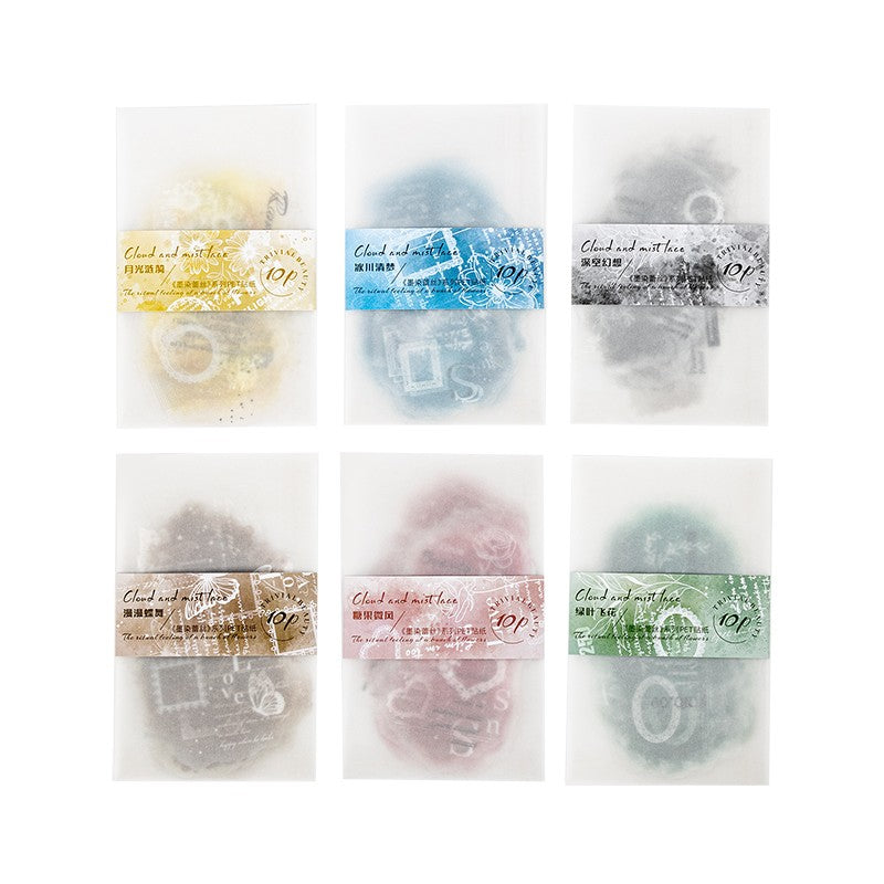 Cloudr And Mist Lace Sticker Pack