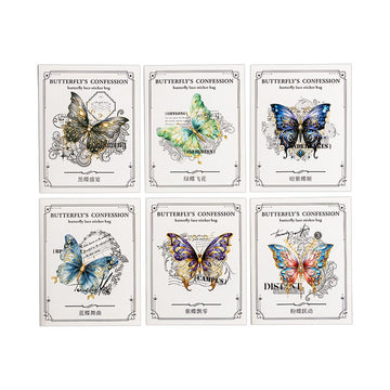 Butterfly's Confession Series Sticker Pack