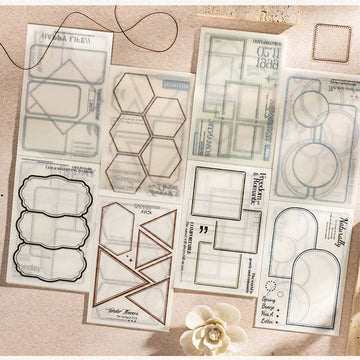 Border Theory Sticker Book 18pc