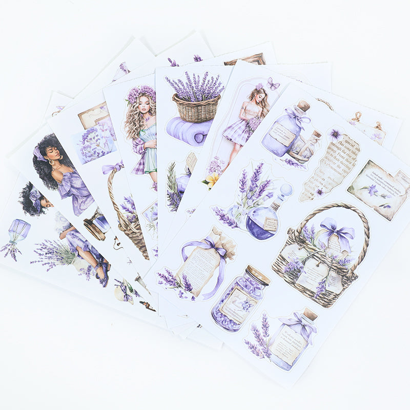 Song of Lavender Sticker Book