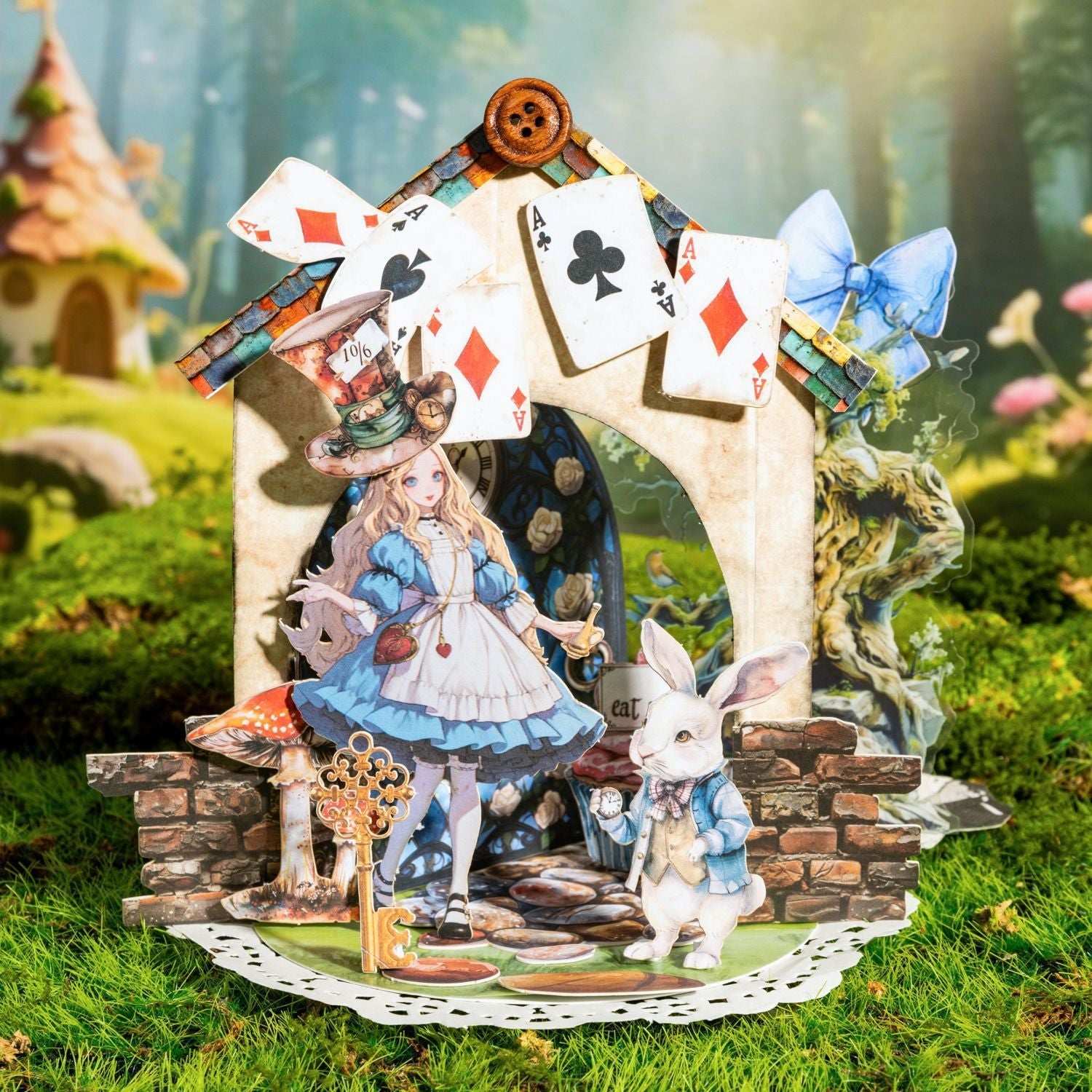 Fairy Tale Hard Card Sticker 15pcs