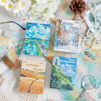 Four Seasons Paper Book 200pcs