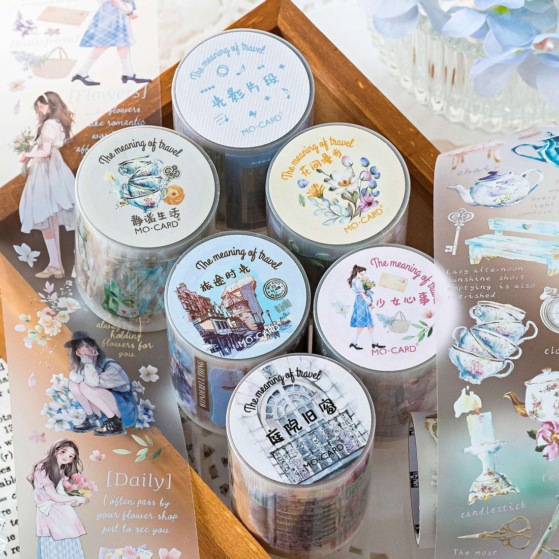 The Meaning Of Travel Series PET Tape-TAHARA