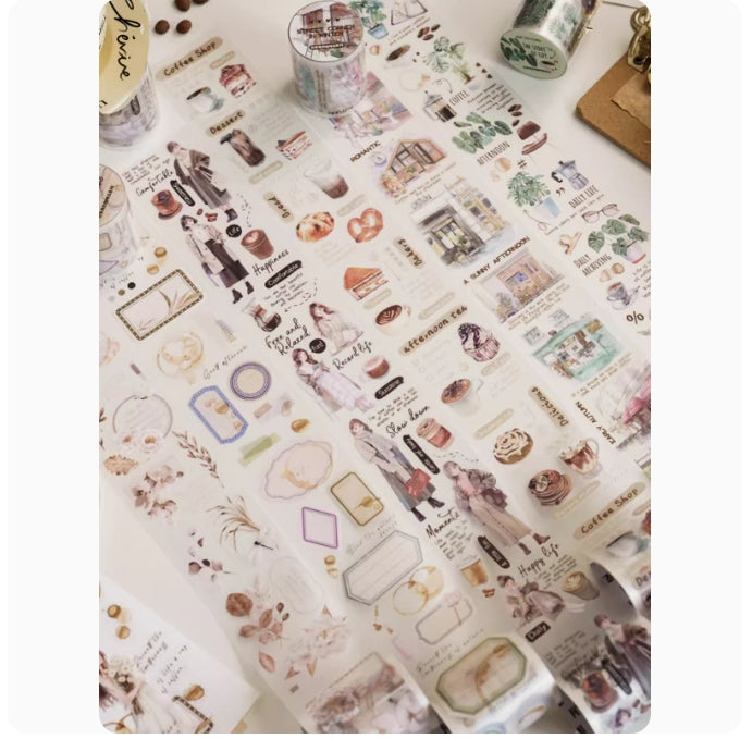 Vintage Coffee Series Tape-TAHARA