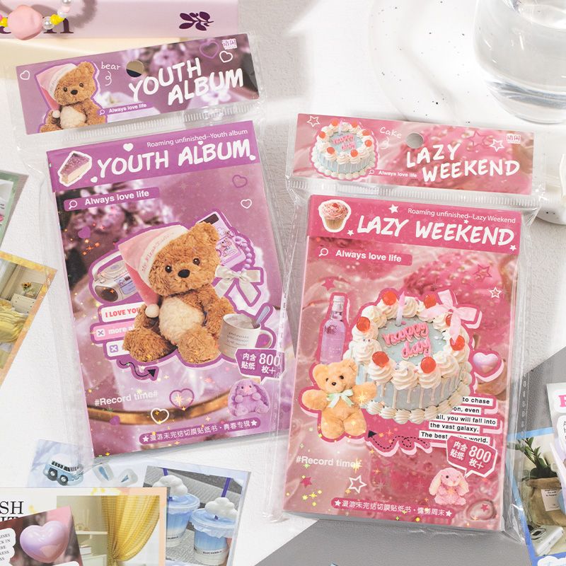 Wanderlust Unfinished Series Sticker Book